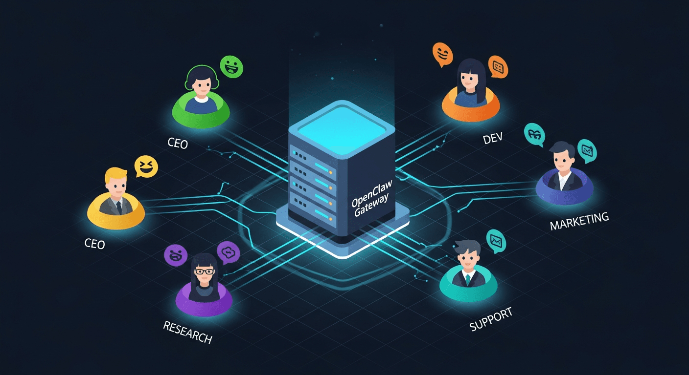 How to Run Multiple AI Agents on One VPS with One OpenCloud/OpenClaw Stack