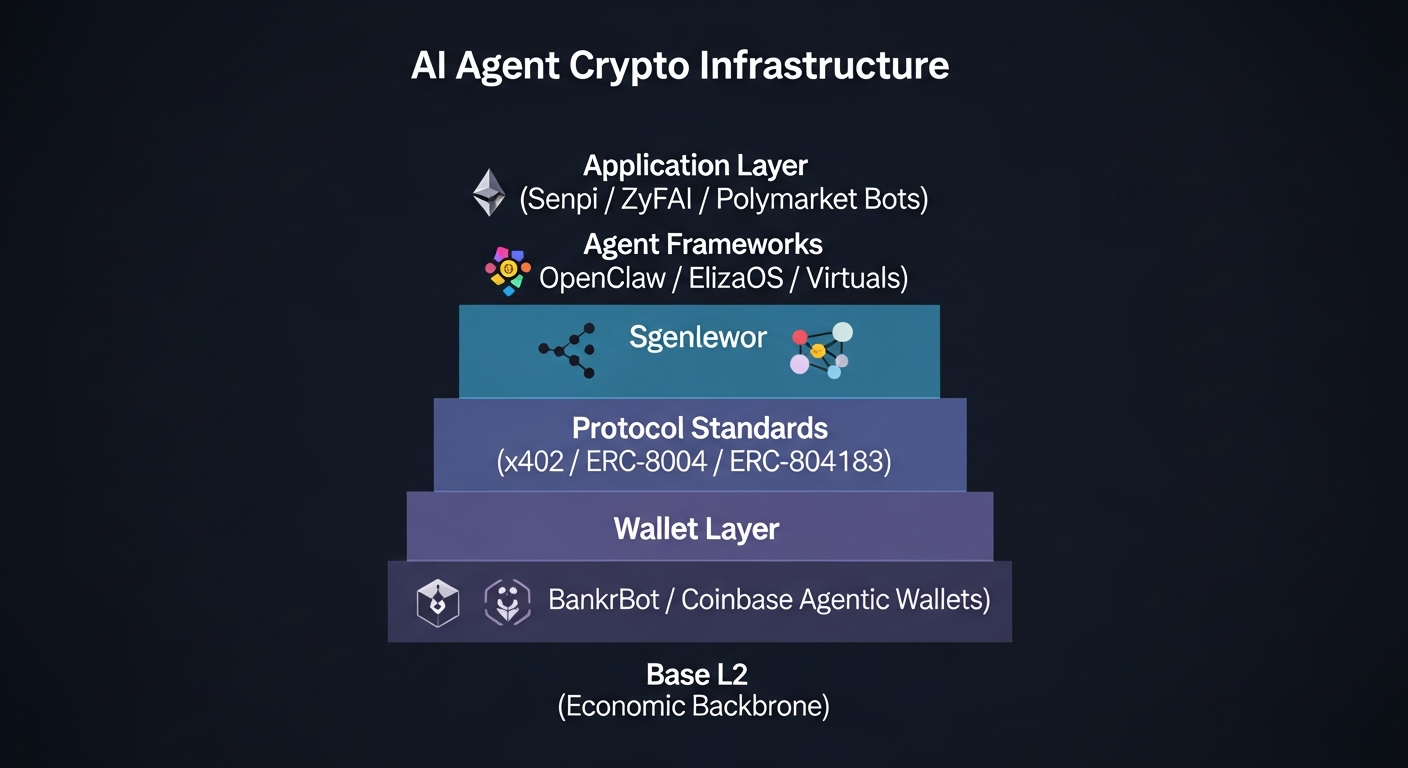 AI Agent Crypto Infrastructure Stack