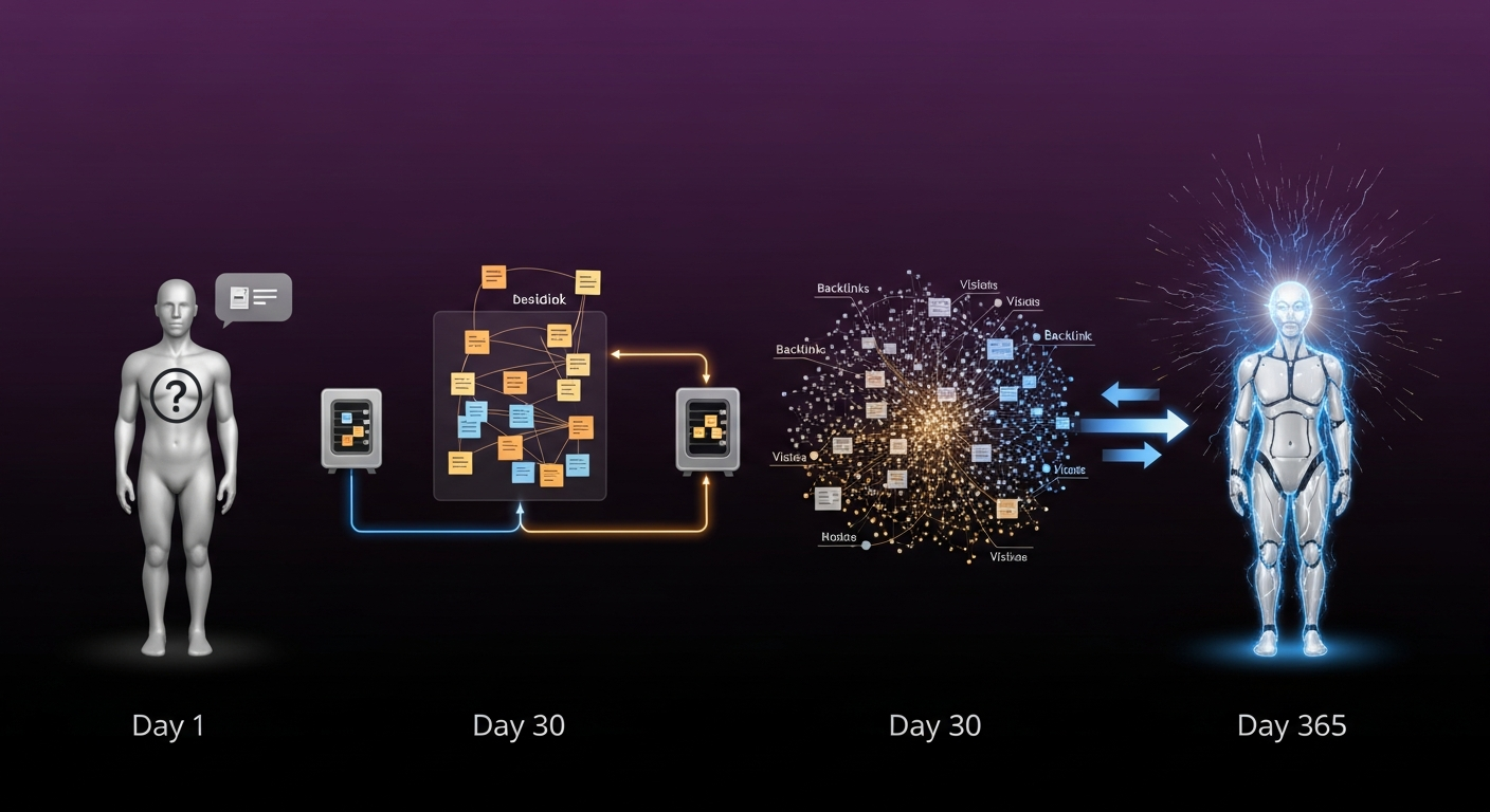 How AI agents learn from a knowledge graph over time