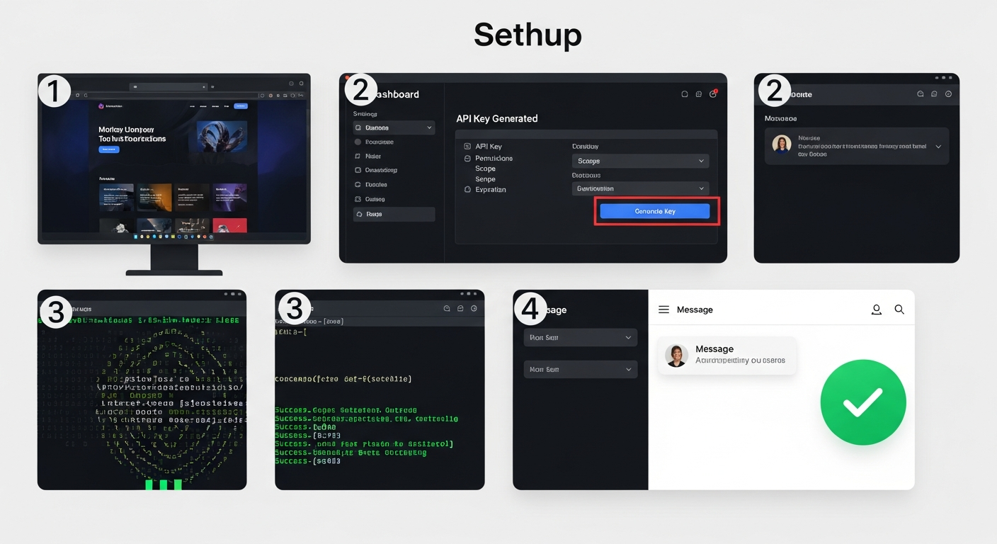 Side-by-side comparison showing OpenTweet bridge simplifying the connection between OpenClaw and Twitter/X